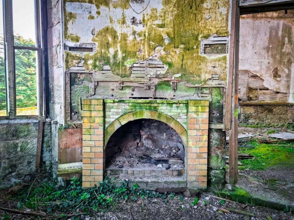 brick fireplace restoration