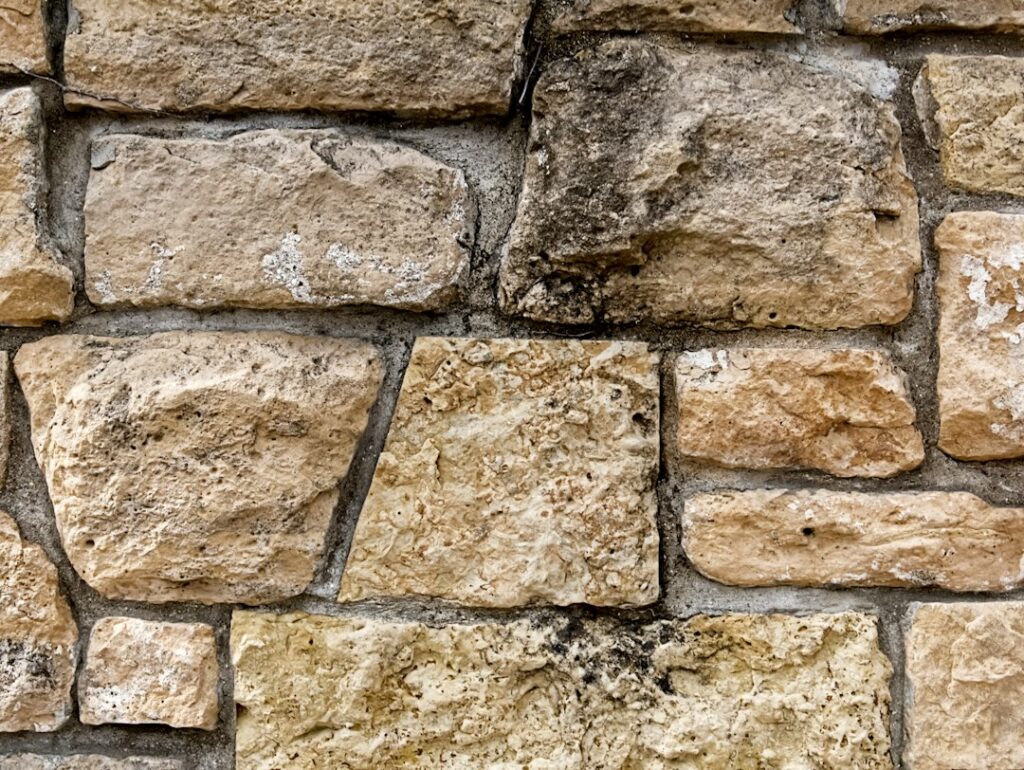 stone wall repair