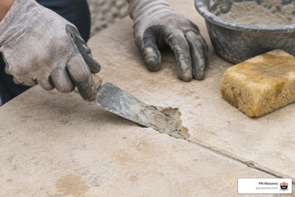 limestone chip repair